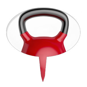 Kettlebell Cake Topper