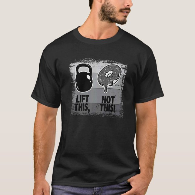 Kettlebell Donut Workout For Men Women Fitness Goa T-Shirt (Front)