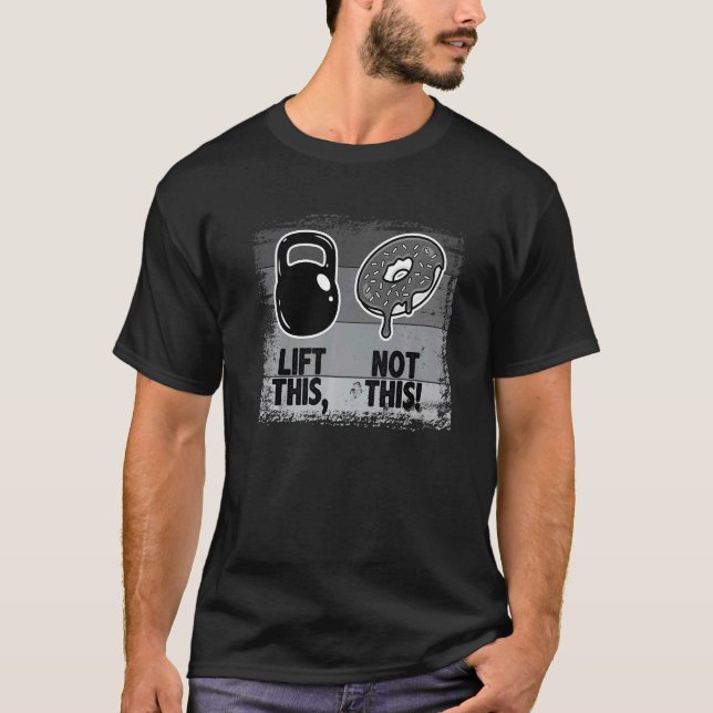 Kettlebell Donut Workout For Men Women Fitness Goa T-Shirt (Front)