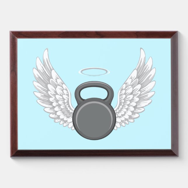 Kettlebell Heaven Award Plaque (Horizontal)