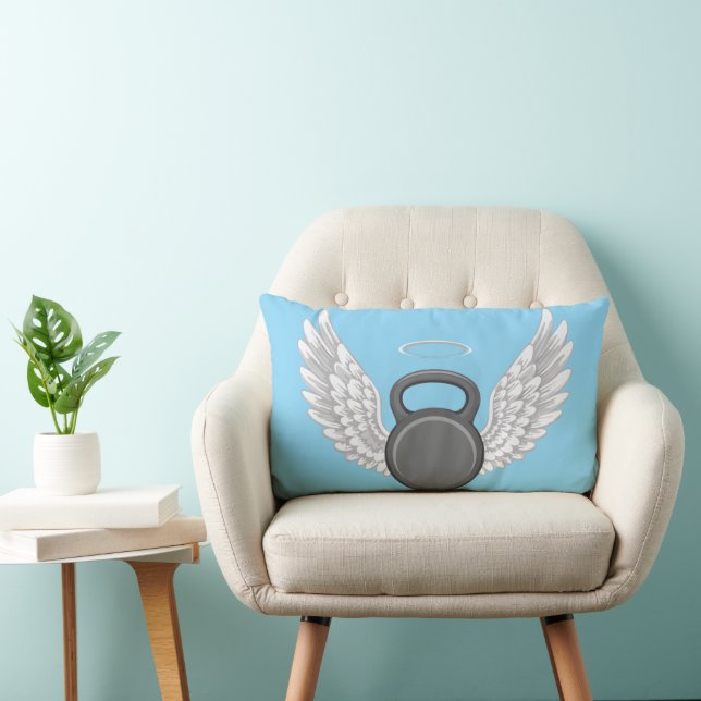 Kettlebell Heaven Lumbar Pillow (Chair)