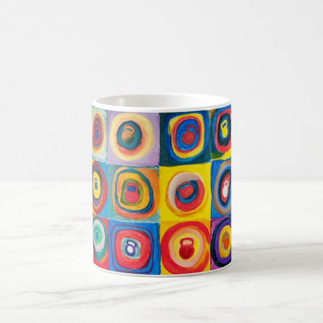 Kettlebell Kandinsky Coffee Mug (Center)
