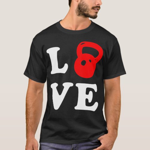 Kettlebell Love For Crossfit  T_Shirt