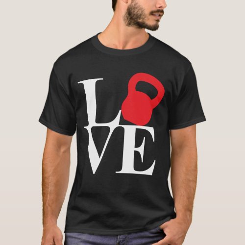 Kettlebell Love T_Shirt