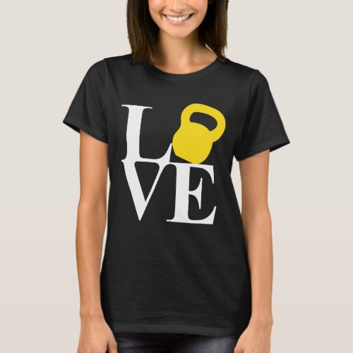 Kettlebell Love T_Shirt