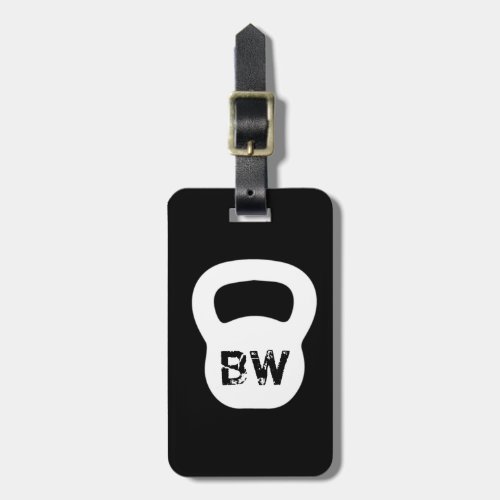 Kettlebell Personal Trainer Luggage Tag