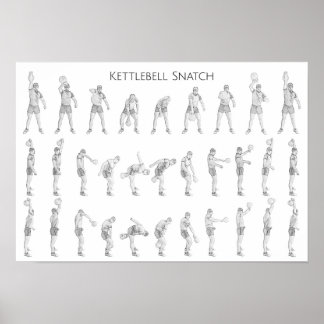Kettlebell Snatch Poster