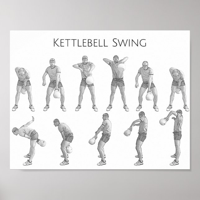 Kettlebell Swing Poster (Front)