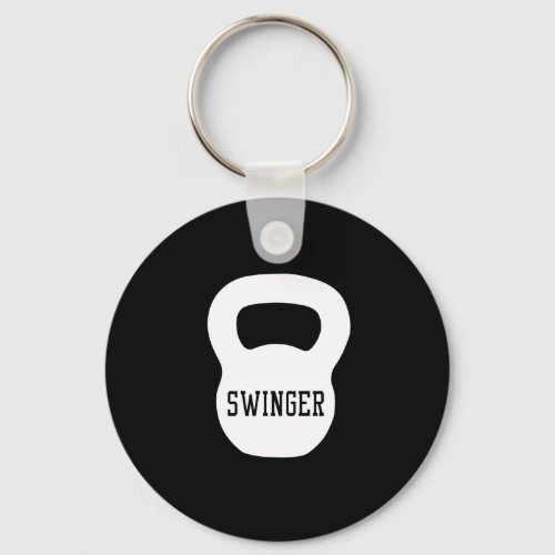 Kettlebell Swinger Keychain