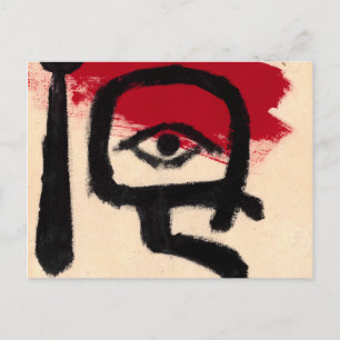 Kettledrummer by Paul Klee Postcard