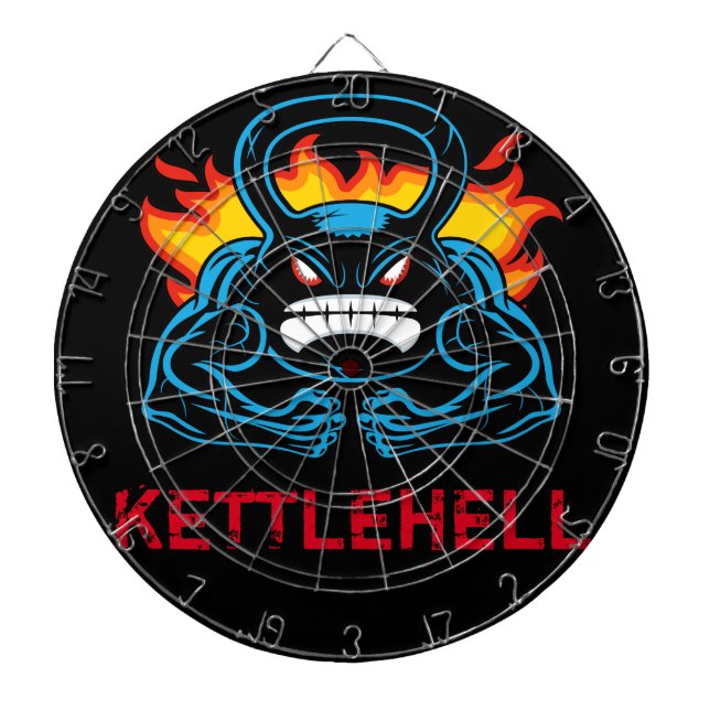 kettlehell dart board (Front)