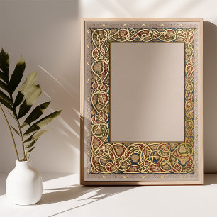 Ketubah Rubaiyat Handwriting Art Nouveau Foil Prints