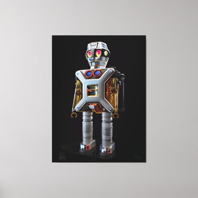 Ketum, Robot of Secrets Only Dreamed Canvas Print (Front)