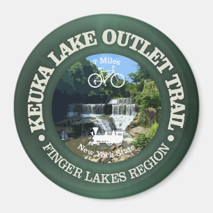 Keuka Lake Outlet Trail (cycling c) Magnet