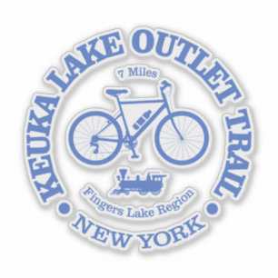 Keuka Lake Outlet Trail (cycling) Sticker