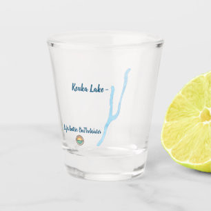 Keuka Lake Shot Glass