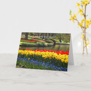 Keukenhof Flower Gardens Card