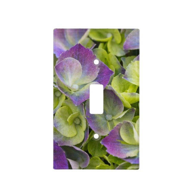 Keukenhof Garden Hydrangea Light Switch Cover (Front)
