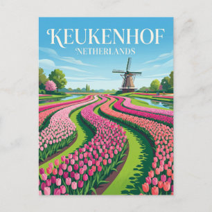 Keukenhof Netherlands Postcard