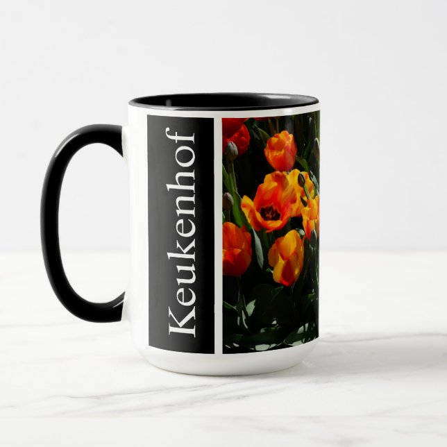 Keukenhof Tulips Mug (Left)