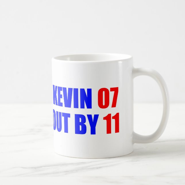 Kevin 07 Out by 11 Coffee Mug (Right)