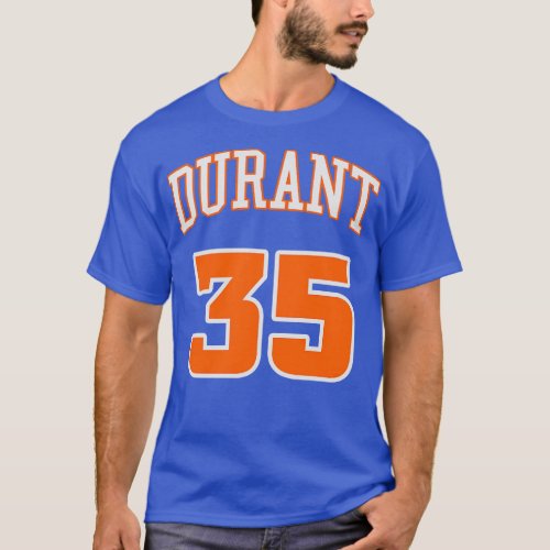 Kevin Durant Jersey Purple T_Shirt