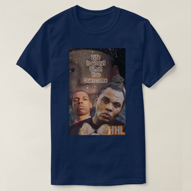 Kevin Gates Rizza Islam Hip Hop Legends T-Shirt (Design Front)