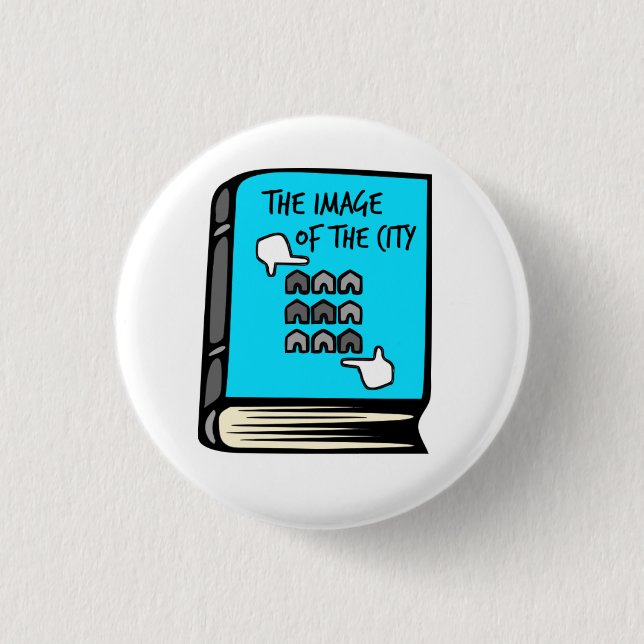 Kevin Lynch The Image of the City Book Button (Front)