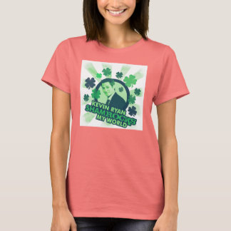 Kevin Ryan from Castle "Shamrocks My World" Tshirt