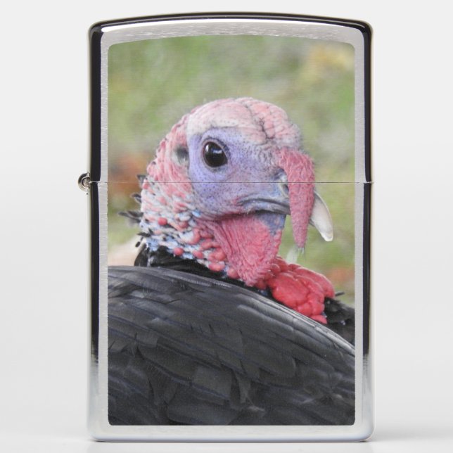 Kevin The Turkey - Close Up Wethersfield , CT Zippo Lighter (Front)