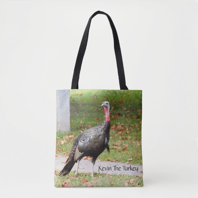 Kevin The Turkey - Old Wethersfield , CT (2 Sides) Tote Bag (Front)