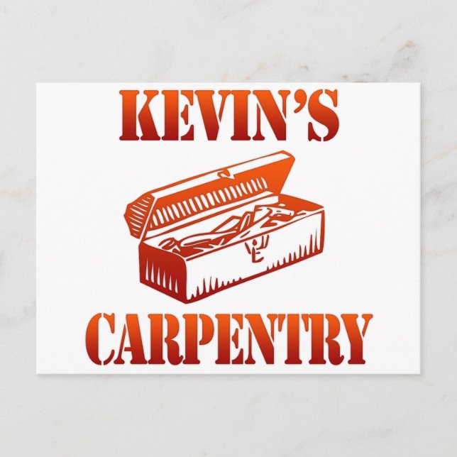 Kevin's Carpentry Postcard (Front)