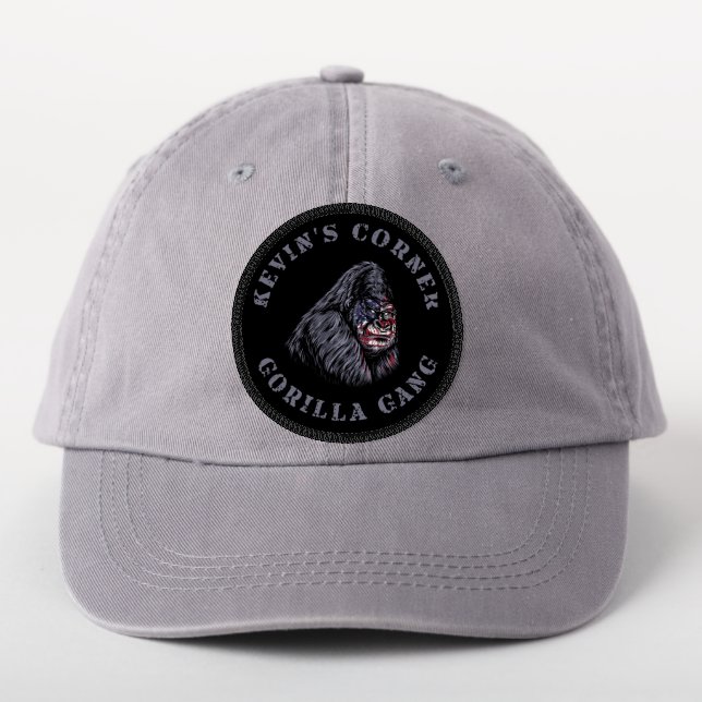 Kevin's Corner GORILLA GANG Patch (On Headwear)