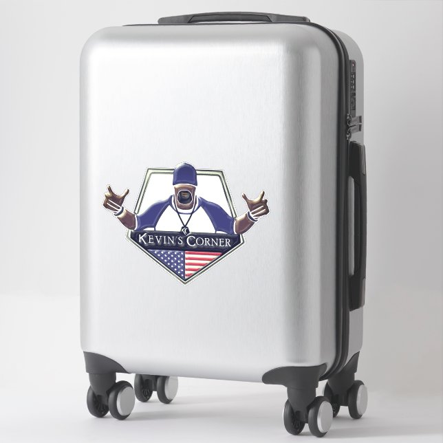 Kevin's Corner Making Sense Out of Nonsense Sticke Sticker (Suitcase)