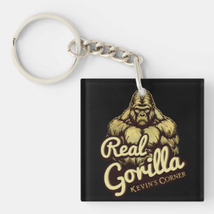 Kevin's Corner REAL GORILLA GANG Keychain