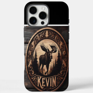 Kevin's Moose Carving iPhone 16 Pro Max Case
