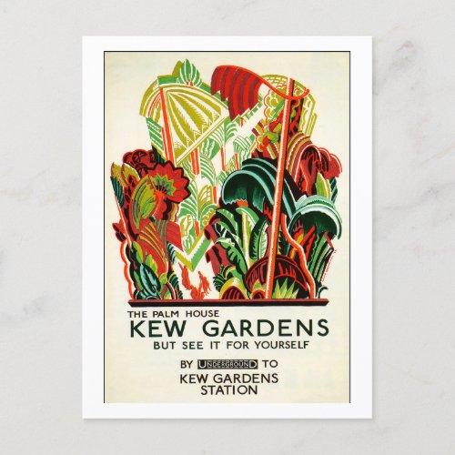 Kew Gardens _ UK Postcard