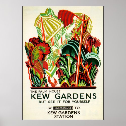 Kew Gardens _ UK Poster