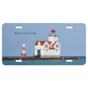 Kewaunee Pierhead Lights license plate