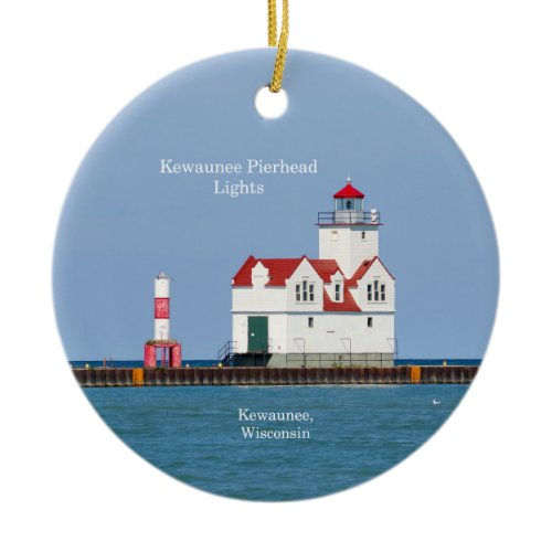 Kewaunee Pierhead Lights ornament