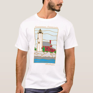 Keweenaw Peninsula Lighthouse T-Shirt