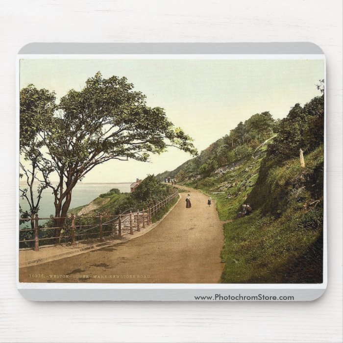 Kewstoke Road, Weston super Mare, England magnific Mouse Pad