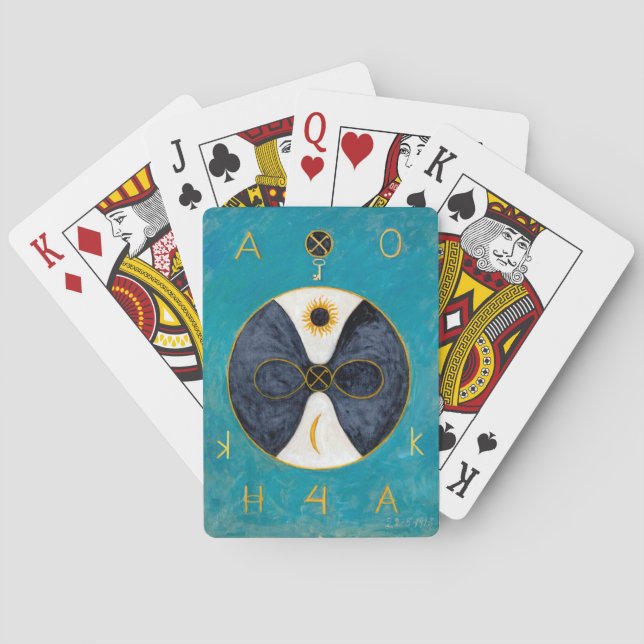 Key 2 Infiniti | Anna Cassel | Poker Cards (Back)