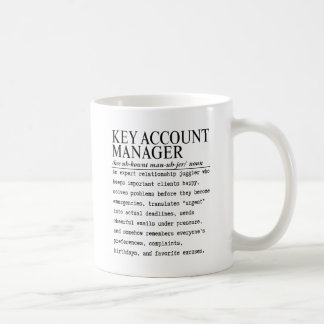 Key account manager coffee mug