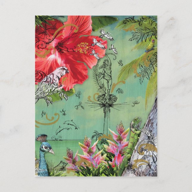 Key Biscayne Postcard (Front)