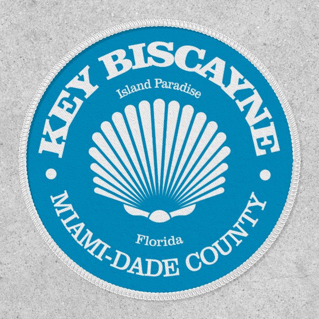 Key Biscayne (seashell) Patch (Front)
