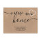 Key blush pink kraft new home heart moving