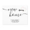 Key blush pink minimal new home heart moving