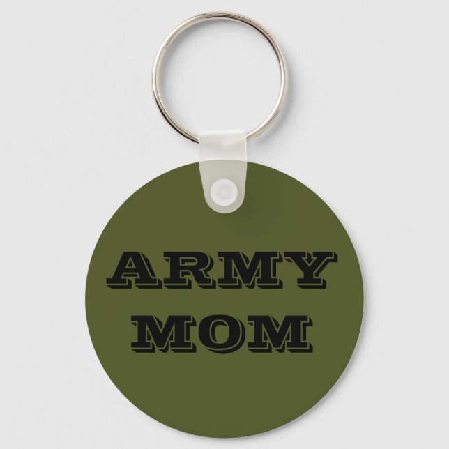 Key Chain Army Mom (Front)