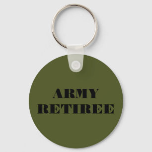 Key Chain Army Retiree